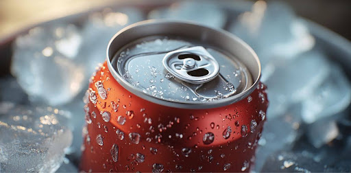 Can of Coke sugar