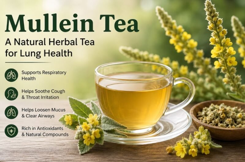 Mullein Tea for Lung Health - Healthfolksdaily